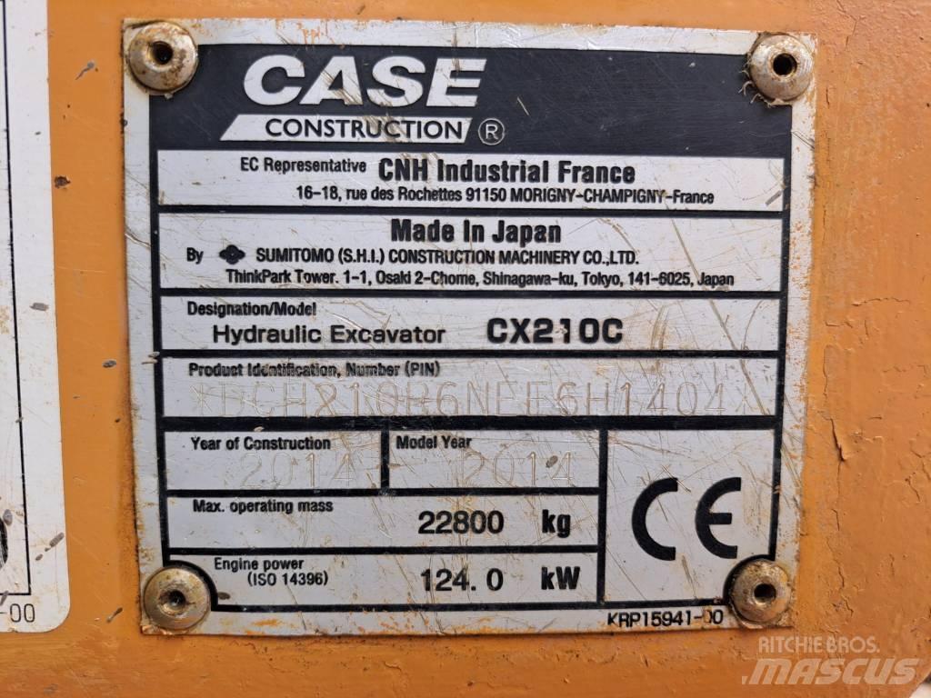 CASE CX 210 C Верижен екскаватор