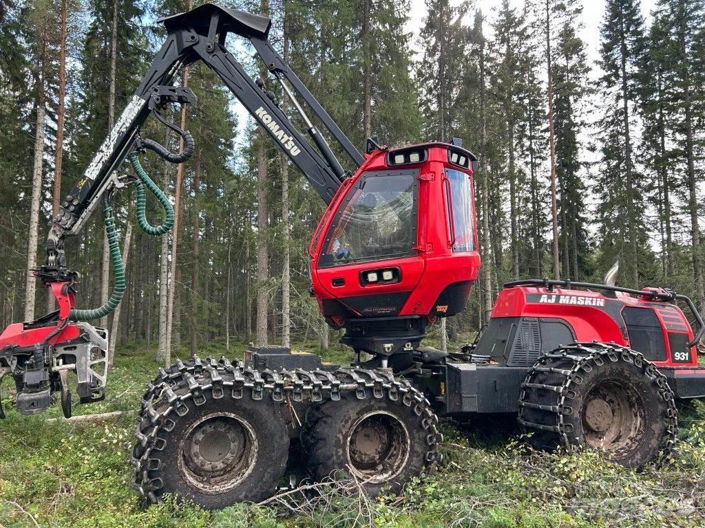 Komatsu 931 Харвестери