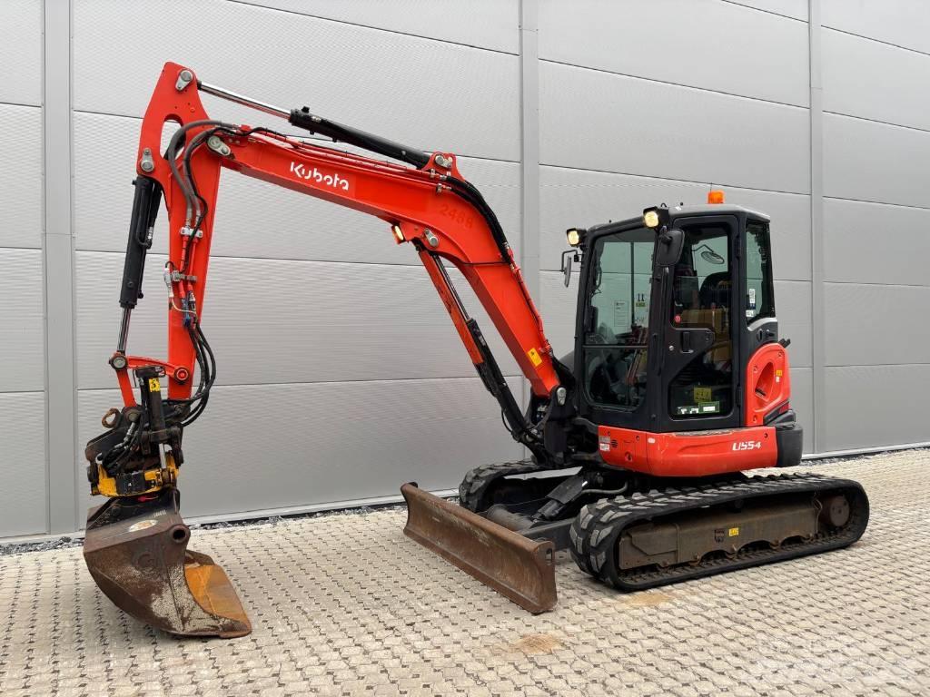 Kubota U 55-4 Мини екскаватори < 7 т