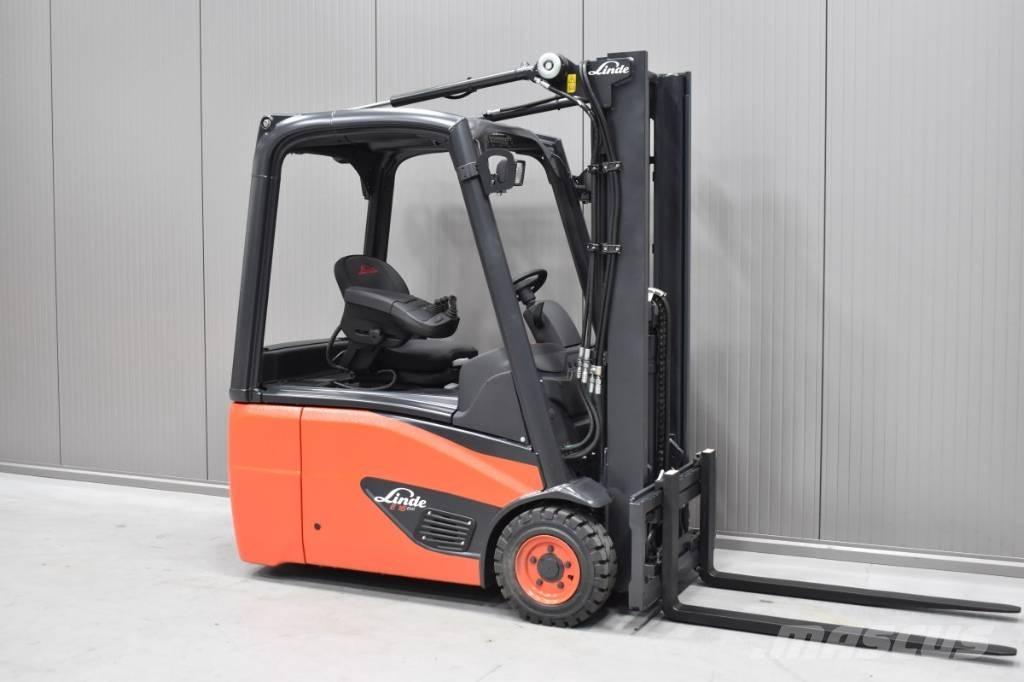 Linde E 16 - 02 Електрически вилични кари-повдигачи