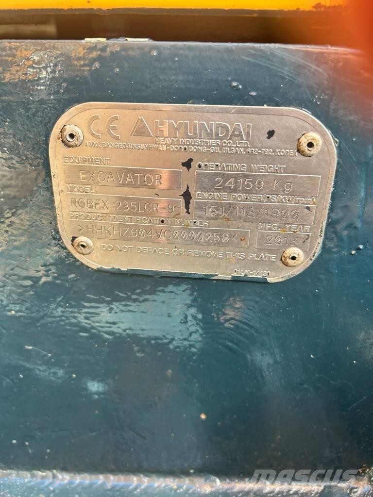 Hyundai 235 LCR-9 Харвестери