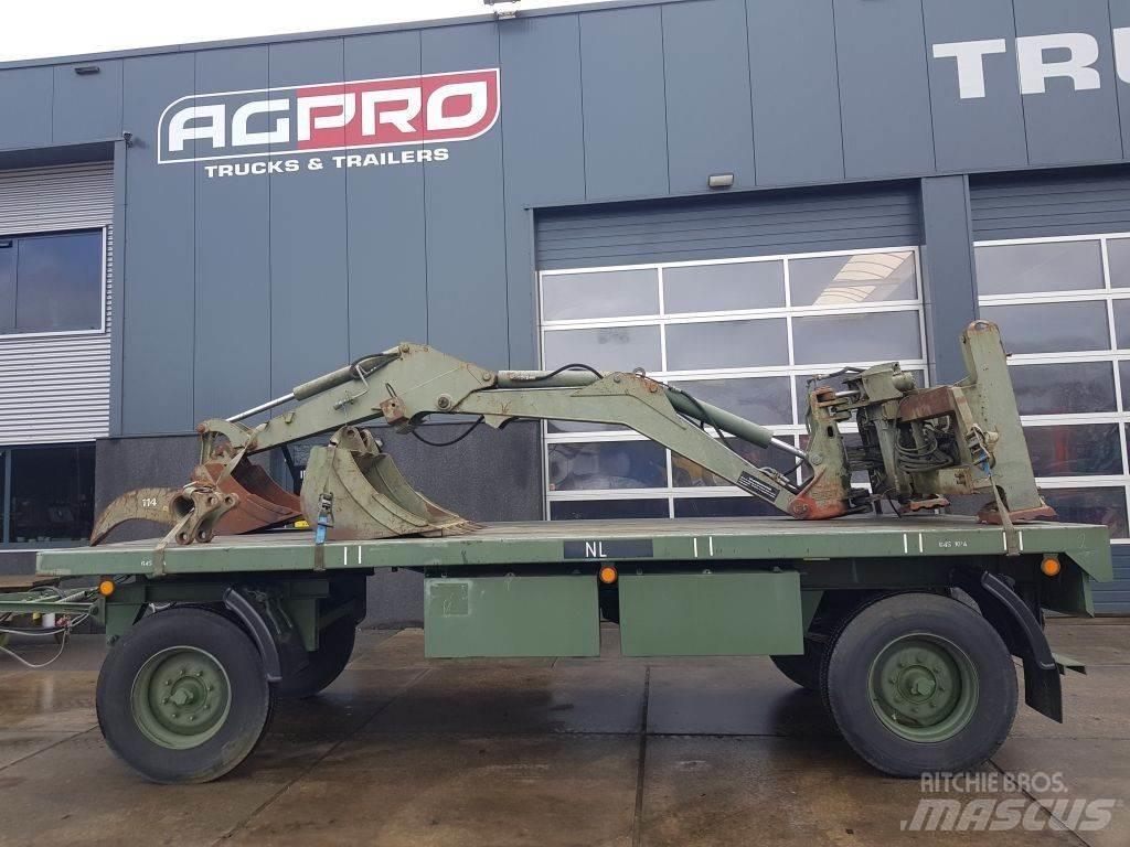 Schaeff laadarm Товарач със заден ексватор