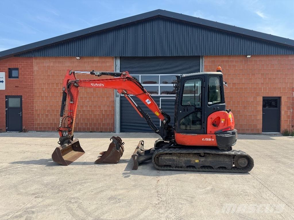Kubota U 55-4 Мини екскаватори < 7 т