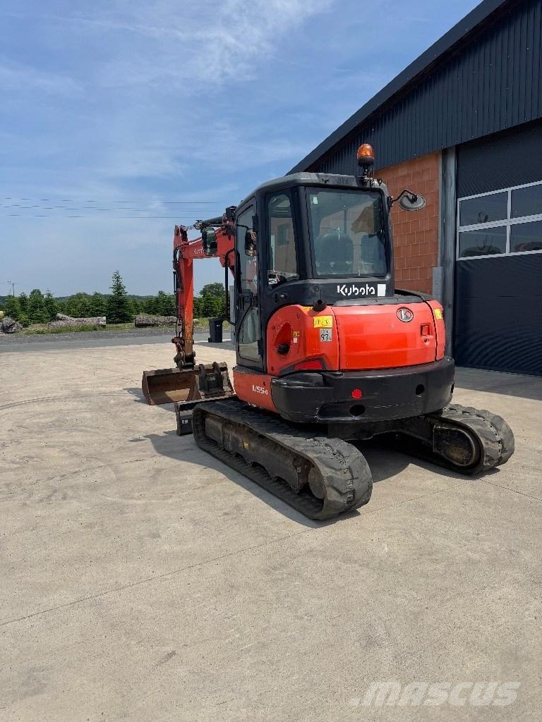 Kubota U 55-4 Мини екскаватори < 7 т