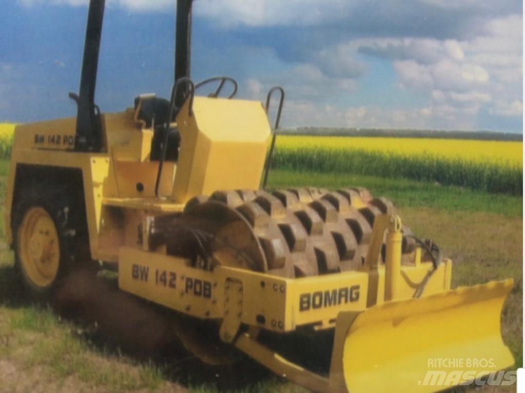 Bomag BW 142 P D B Еднобарабанни ролки
