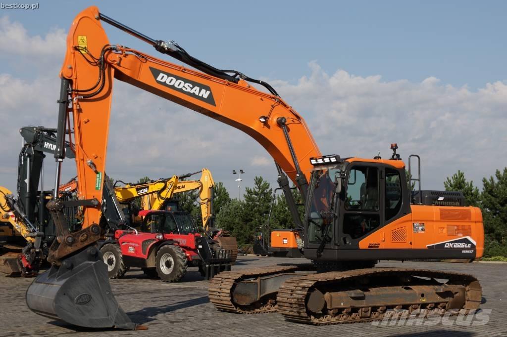 Doosan DX 225 LC-7 Верижен екскаватор