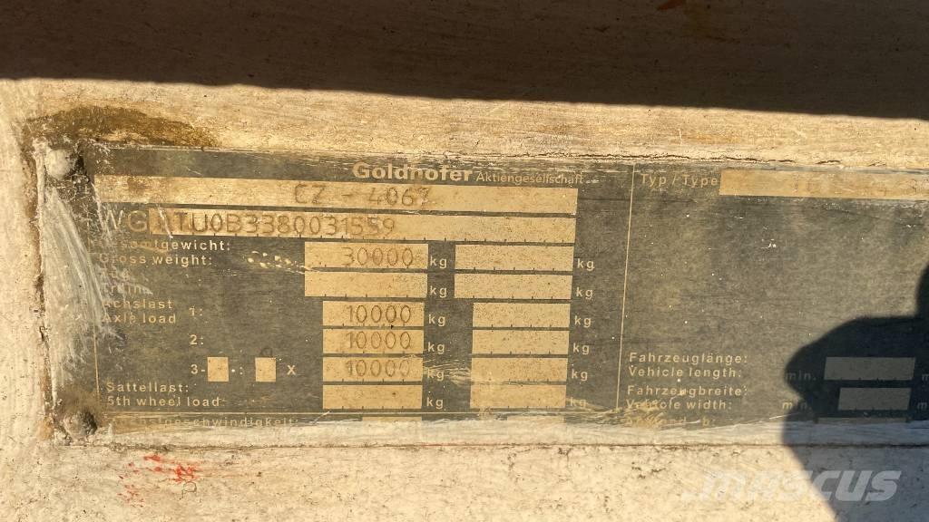 Goldhofer TU 3- 24/80 Нискотоварачи