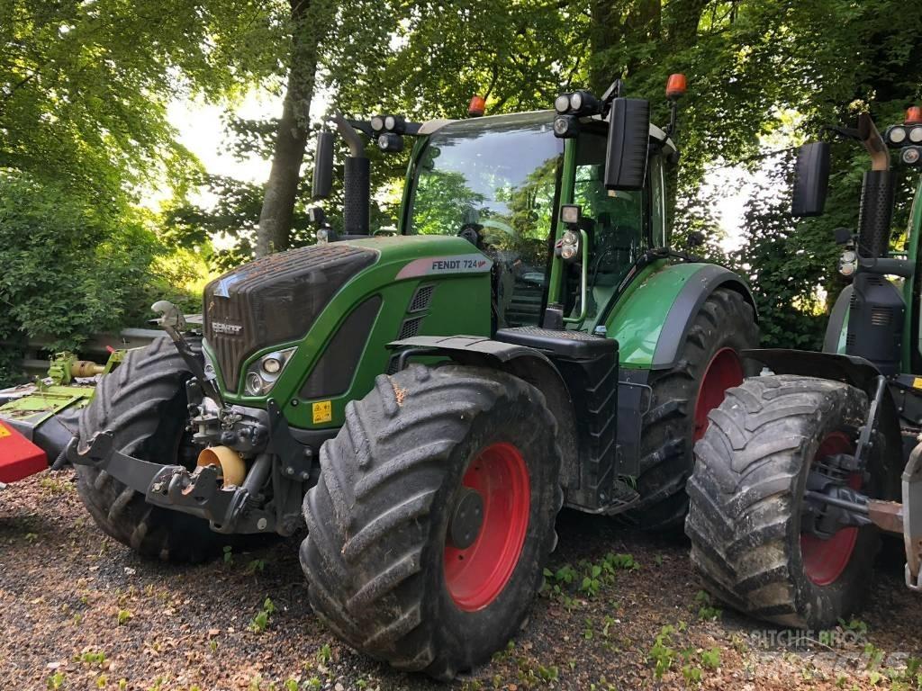 Fendt 724 Profi Plus Трактори
