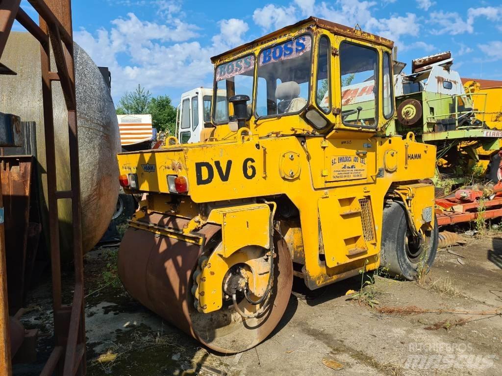 Hamm DV6K Двойни барабанни ролки
