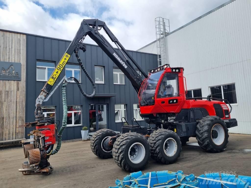 Komatsu 901 Харвестери