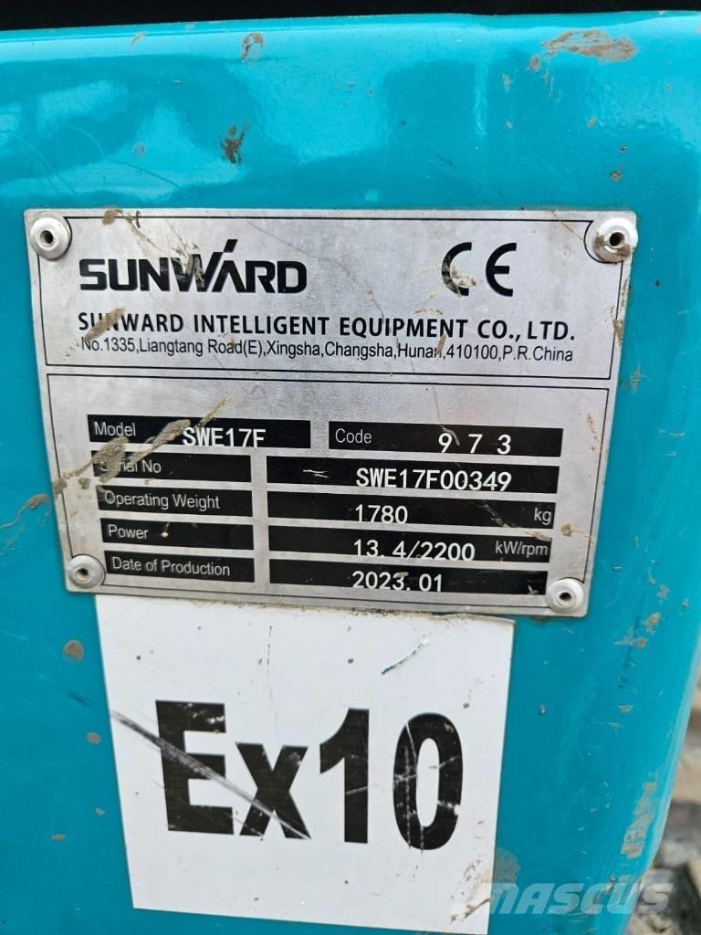 Sunward SWE 17 F Мини екскаватори < 7 т