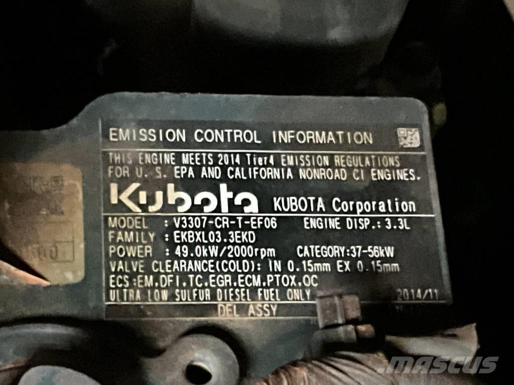 Kubota KX 080-4 Средни екскаватори 7т - 12т