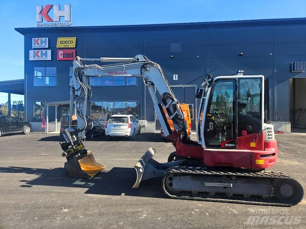 Takeuchi TB 280 FR Средни екскаватори 7т - 12т