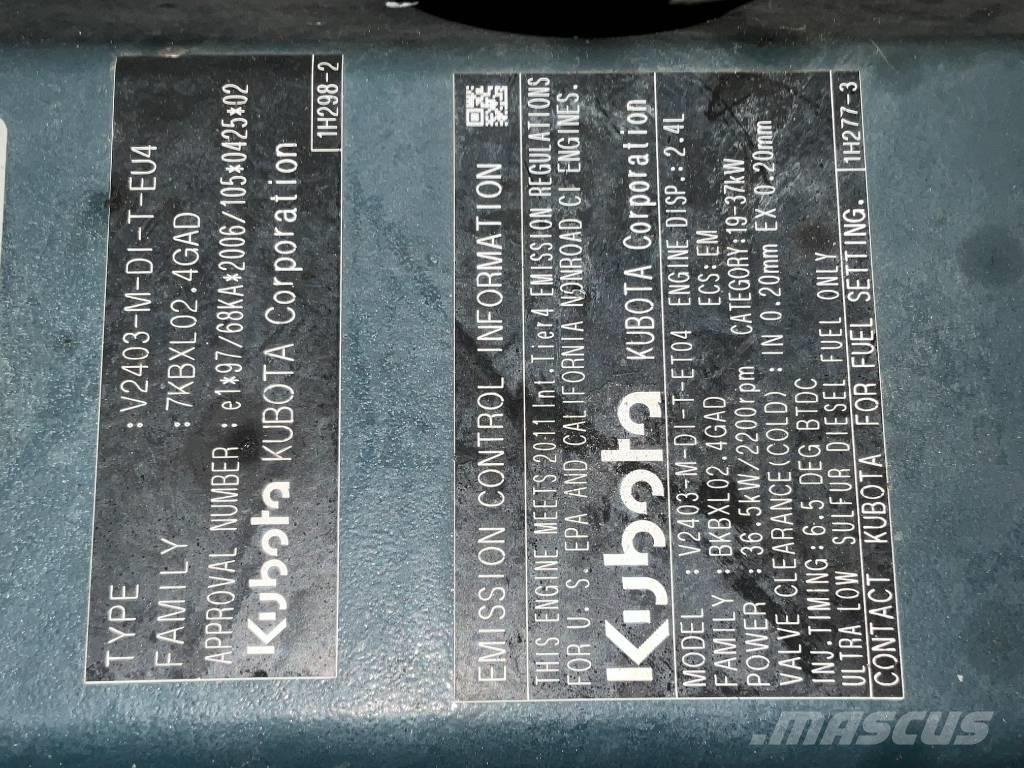 Bobcat E 50 EM Мини екскаватори < 7 т