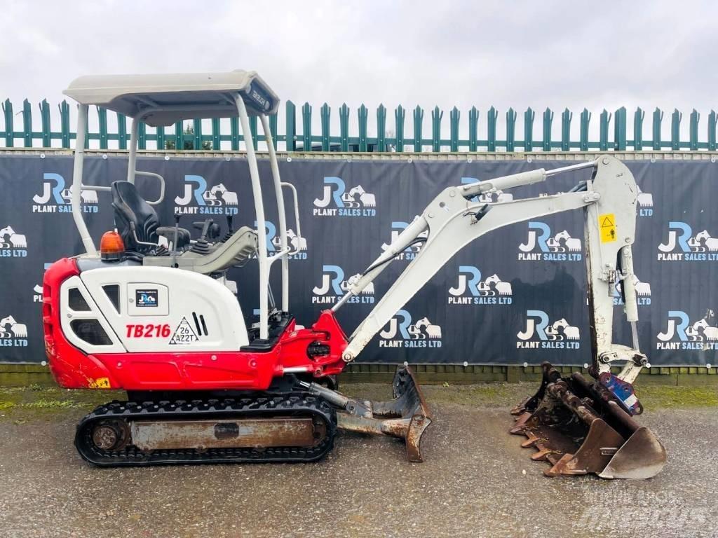 Takeuchi TB 216 Мини екскаватори < 7 т