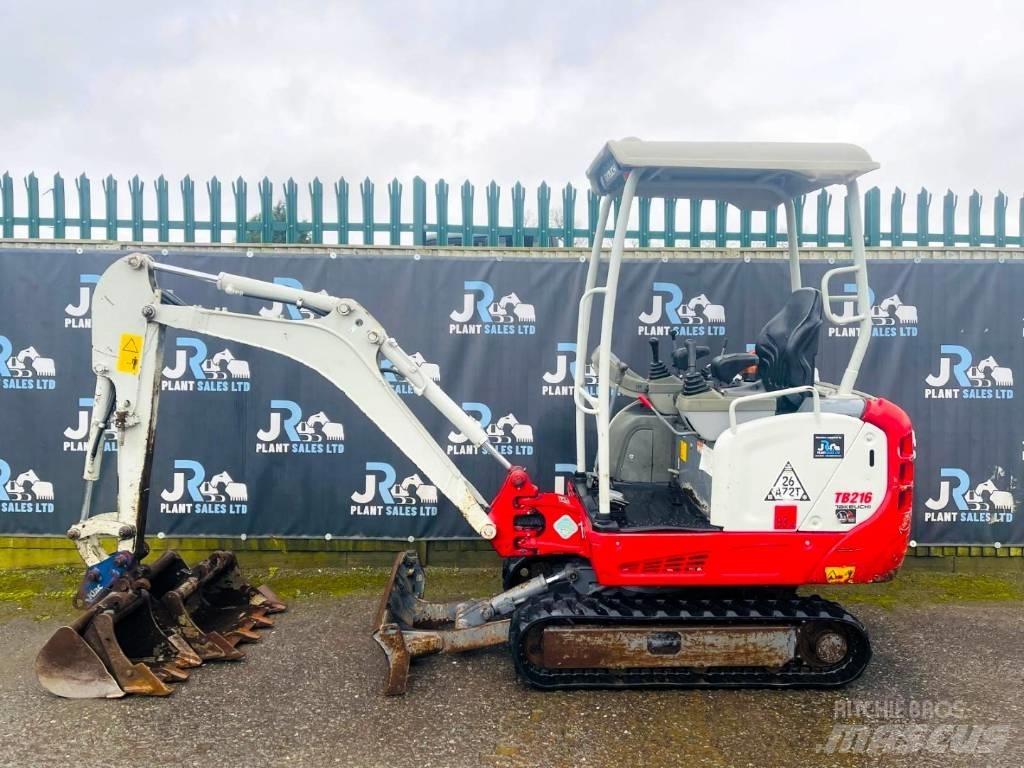 Takeuchi TB 216 Мини екскаватори < 7 т