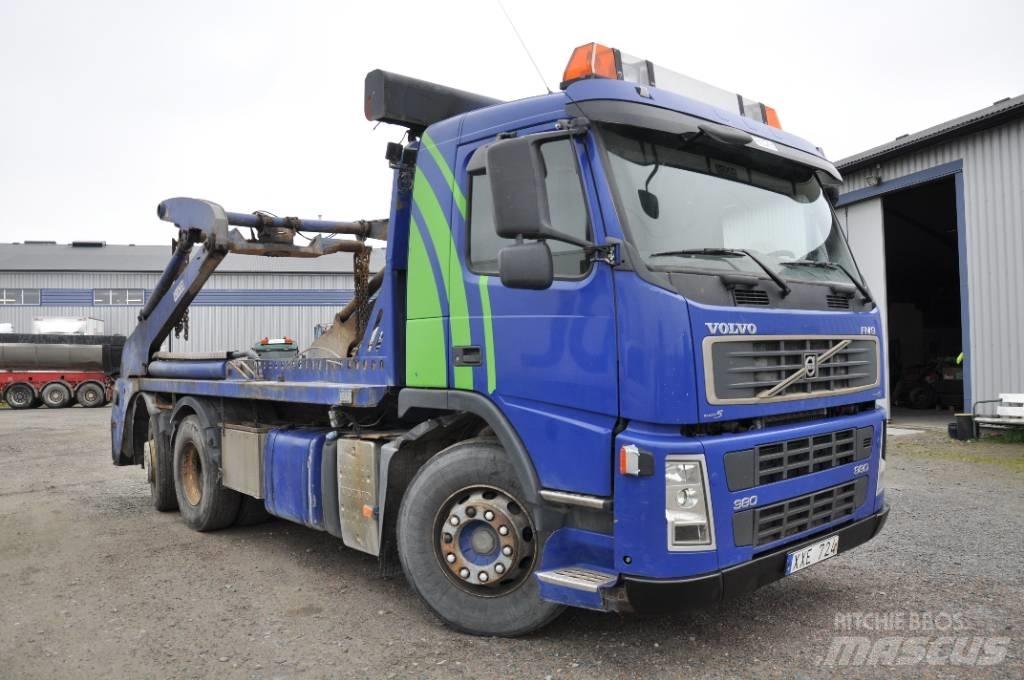 Volvo FM-380 6*2 Камиони със скипов подемник