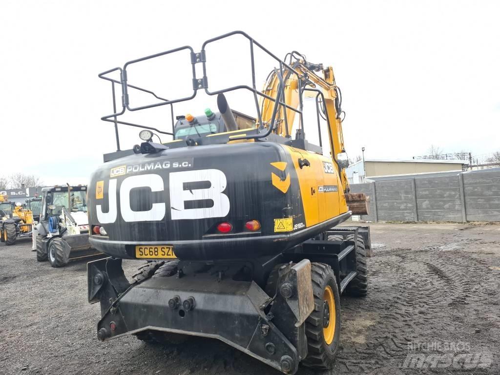 JCB JS 160 W Колесни екскаватори