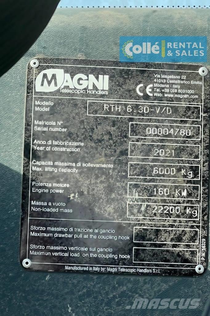 Magni RTH 6.30 | 2021 Телескопични товарачи