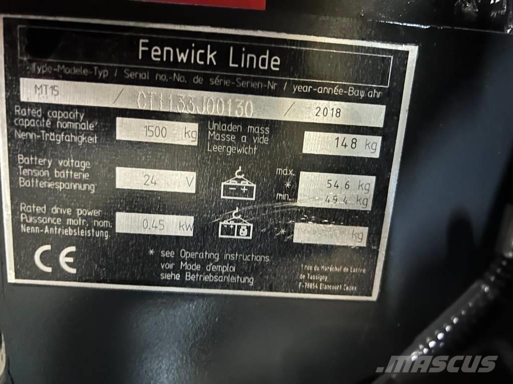 Linde MT 15 Нископовдигач