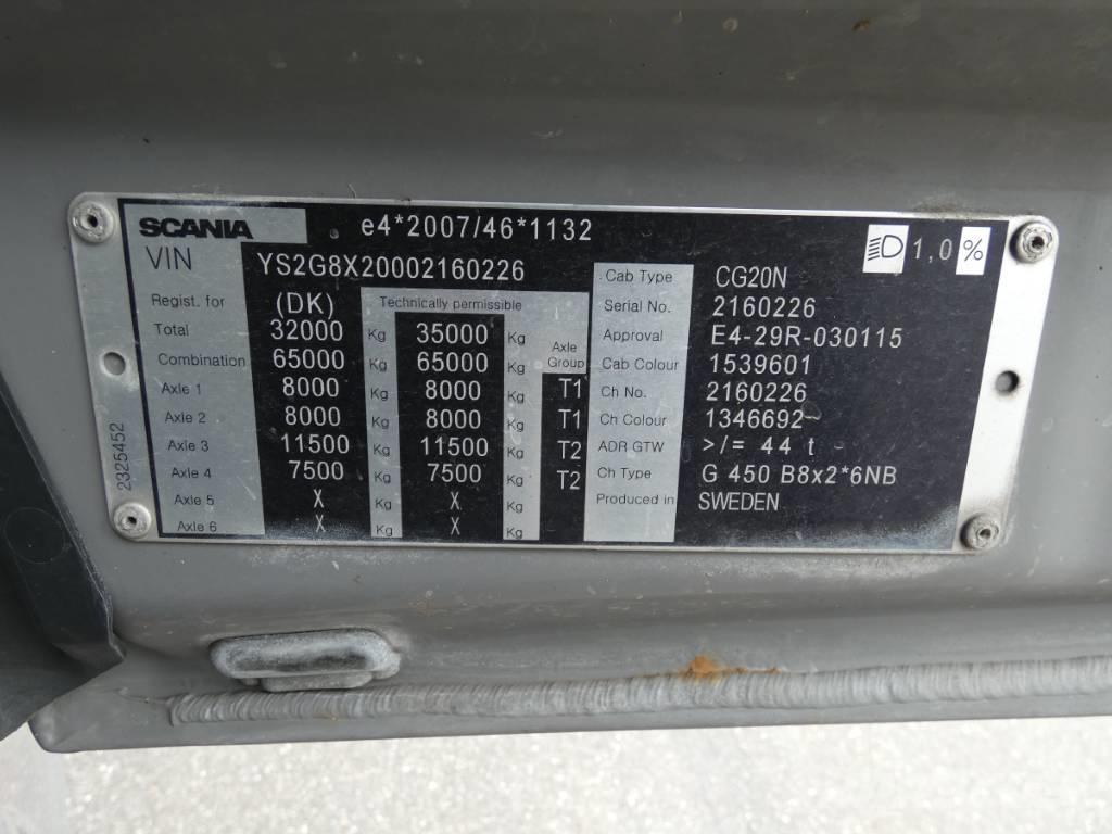 Scania G 450 Шаси кабини