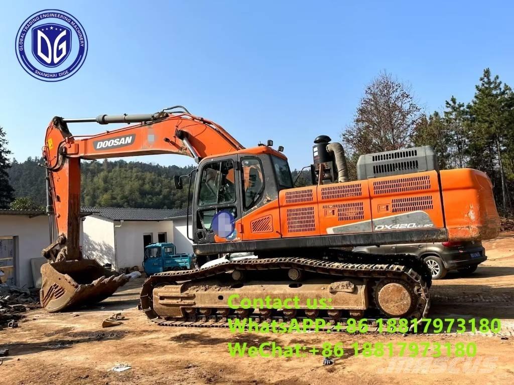 Doosan DX 420 LC Верижен екскаватор