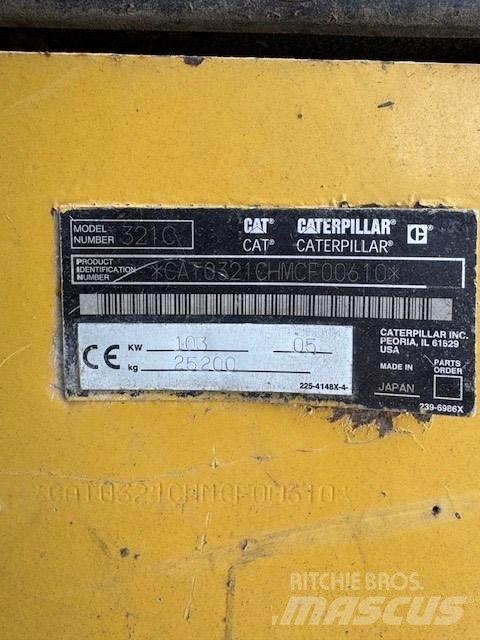 CAT 321 C LCR Верижен екскаватор