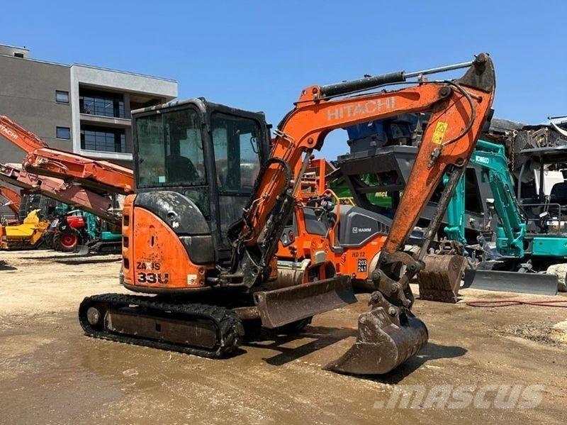 Hitachi ZX 33 U-5 Мини екскаватори < 7 т