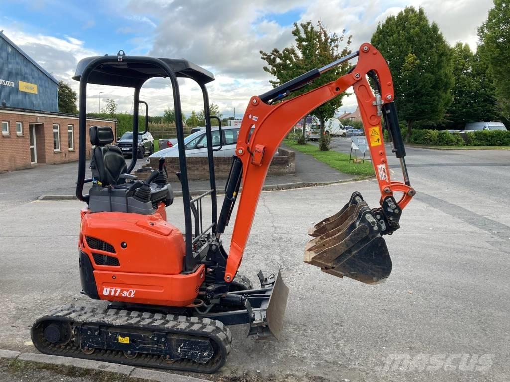 Kubota U 17-3 Мини екскаватори < 7 т