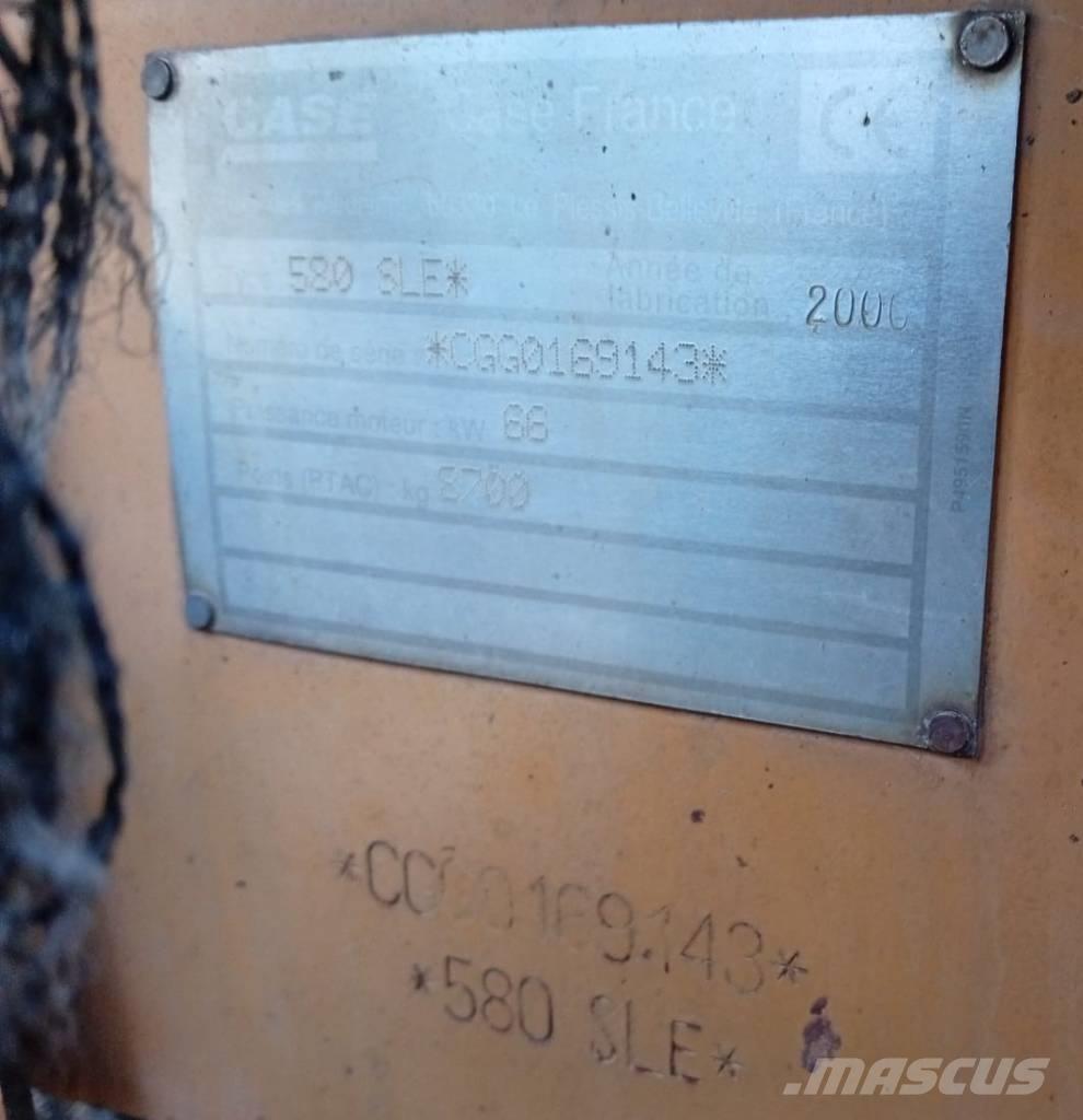 CASE 580 SLE Товарач със заден ексватор