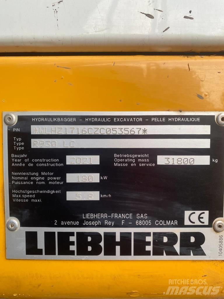 Liebherr R 930 LC Верижен екскаватор