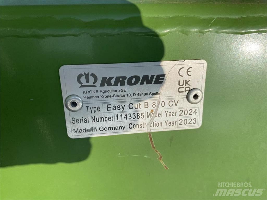 Krone EC B 870 CV Косачки