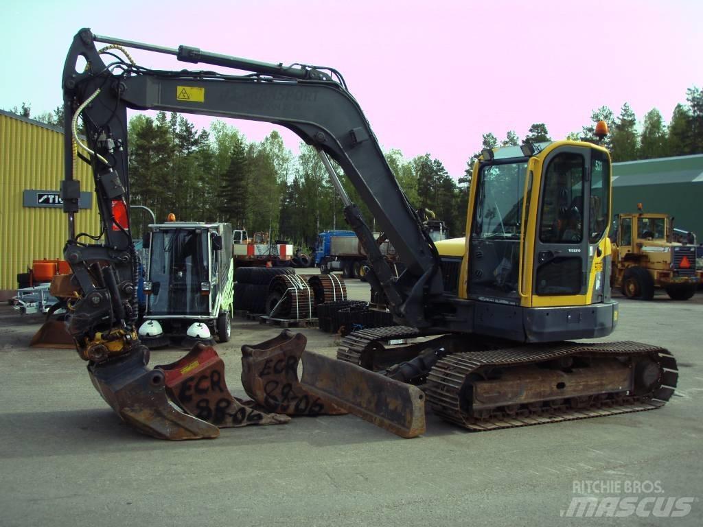 Volvo ECR 88 Средни екскаватори 7т - 12т
