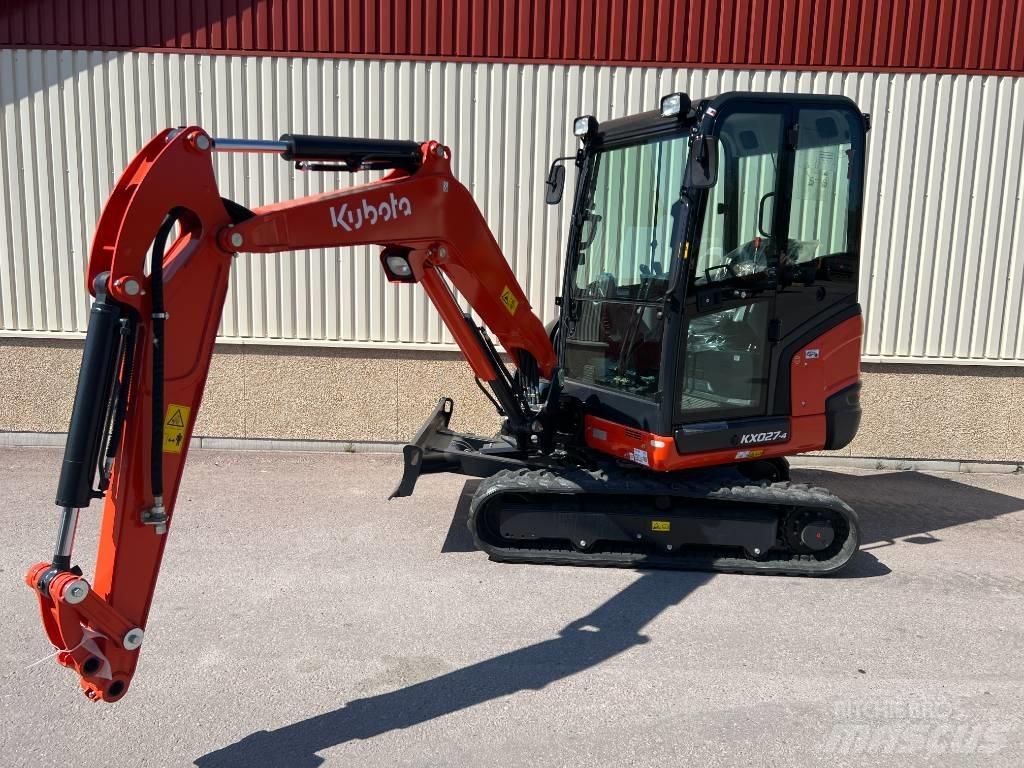 Kubota KX 027-4 Мини екскаватори < 7 т