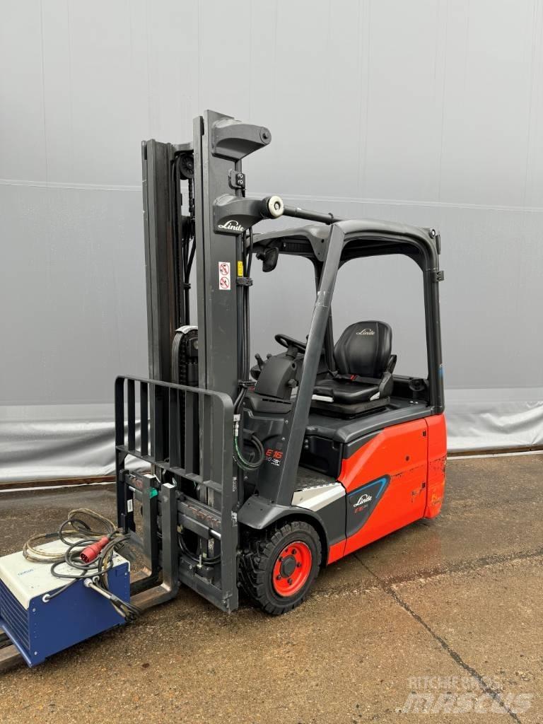 Linde E16-02 Електрически вилични кари-повдигачи
