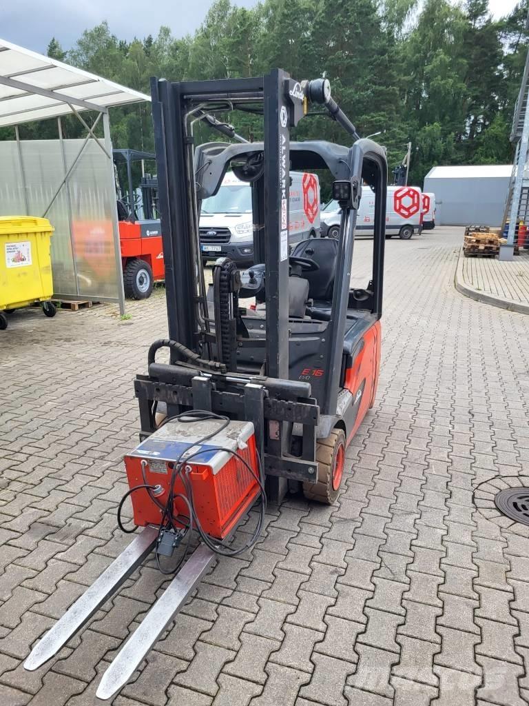 Linde E16 Електрически вилични кари-повдигачи