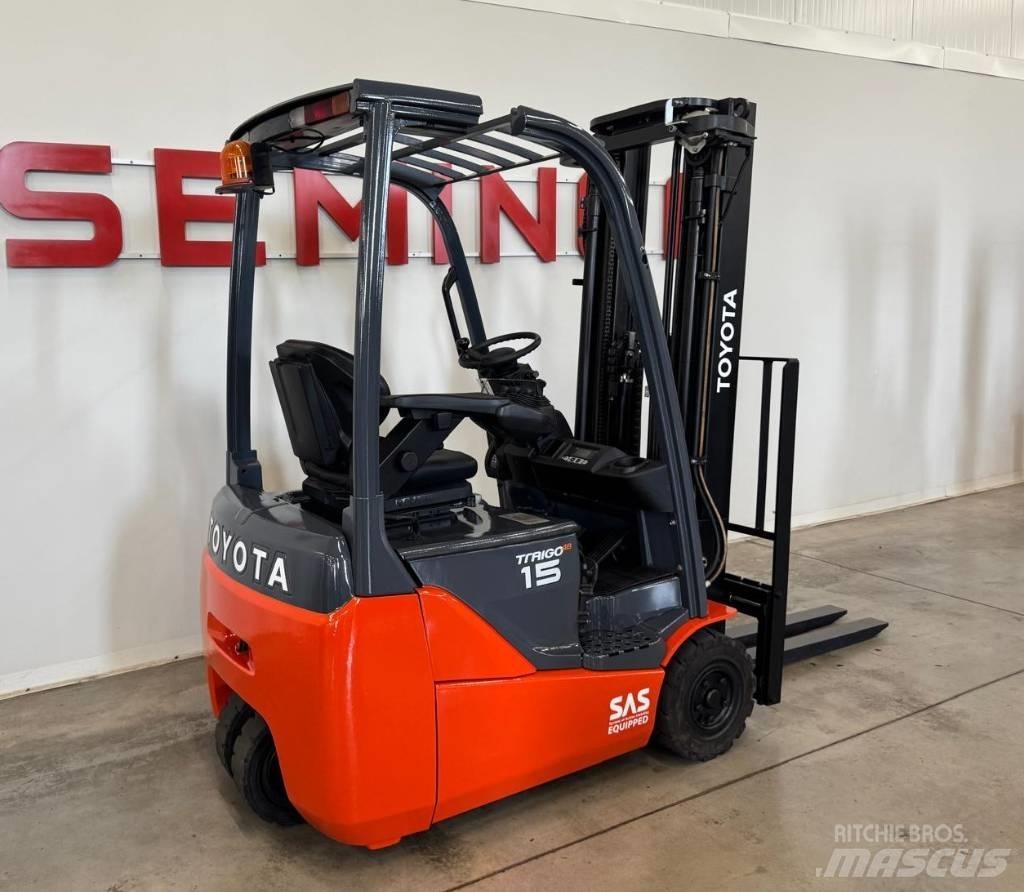 Toyota 10830 - 8FBE15T Електрически вилични кари-повдигачи