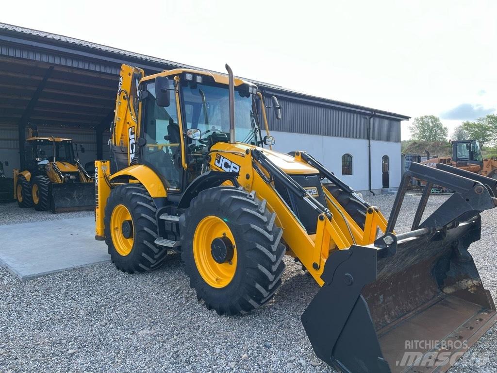 JCB 4 CX Pro Товарач със заден ексватор