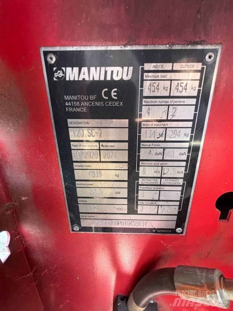 Manitou SC 120 Ножични работни платформи