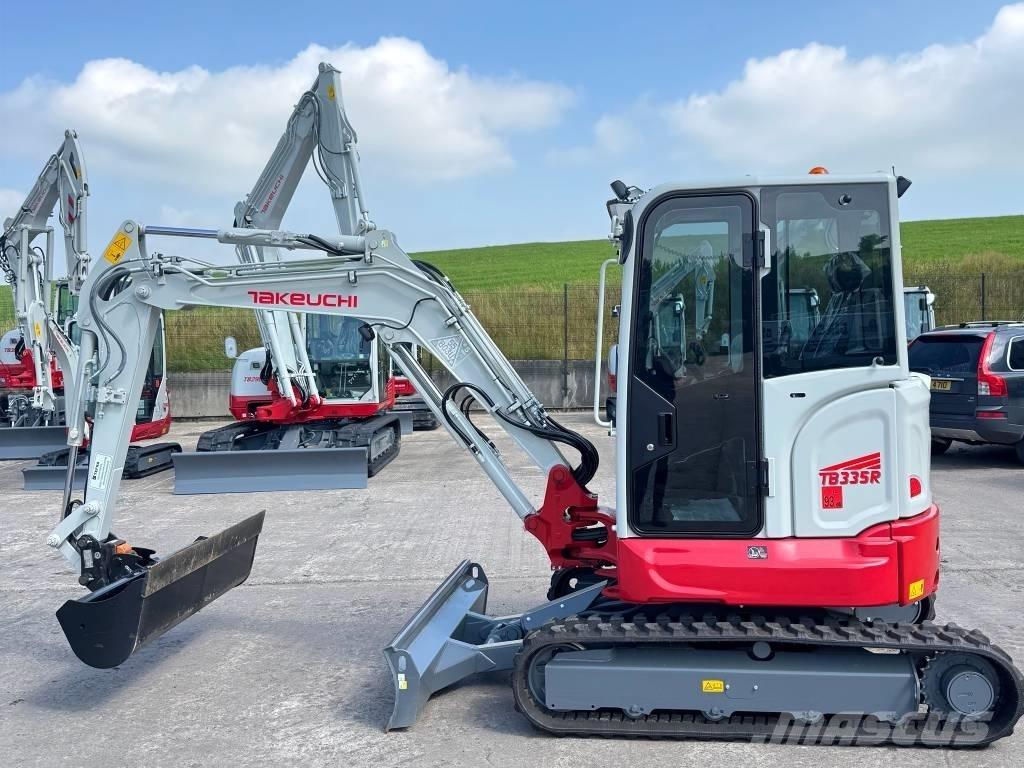 Takeuchi TB 335 R Мини екскаватори < 7 т