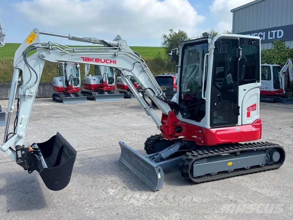 Takeuchi TB 335 R Мини екскаватори < 7 т