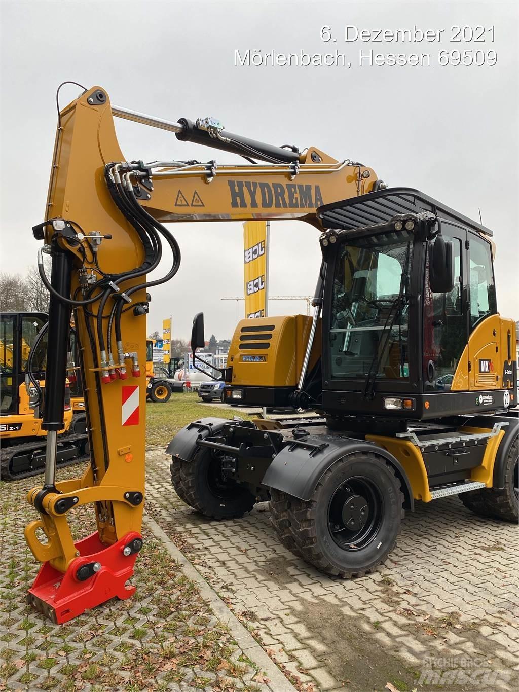 Hydrema MX16G Колесни екскаватори
