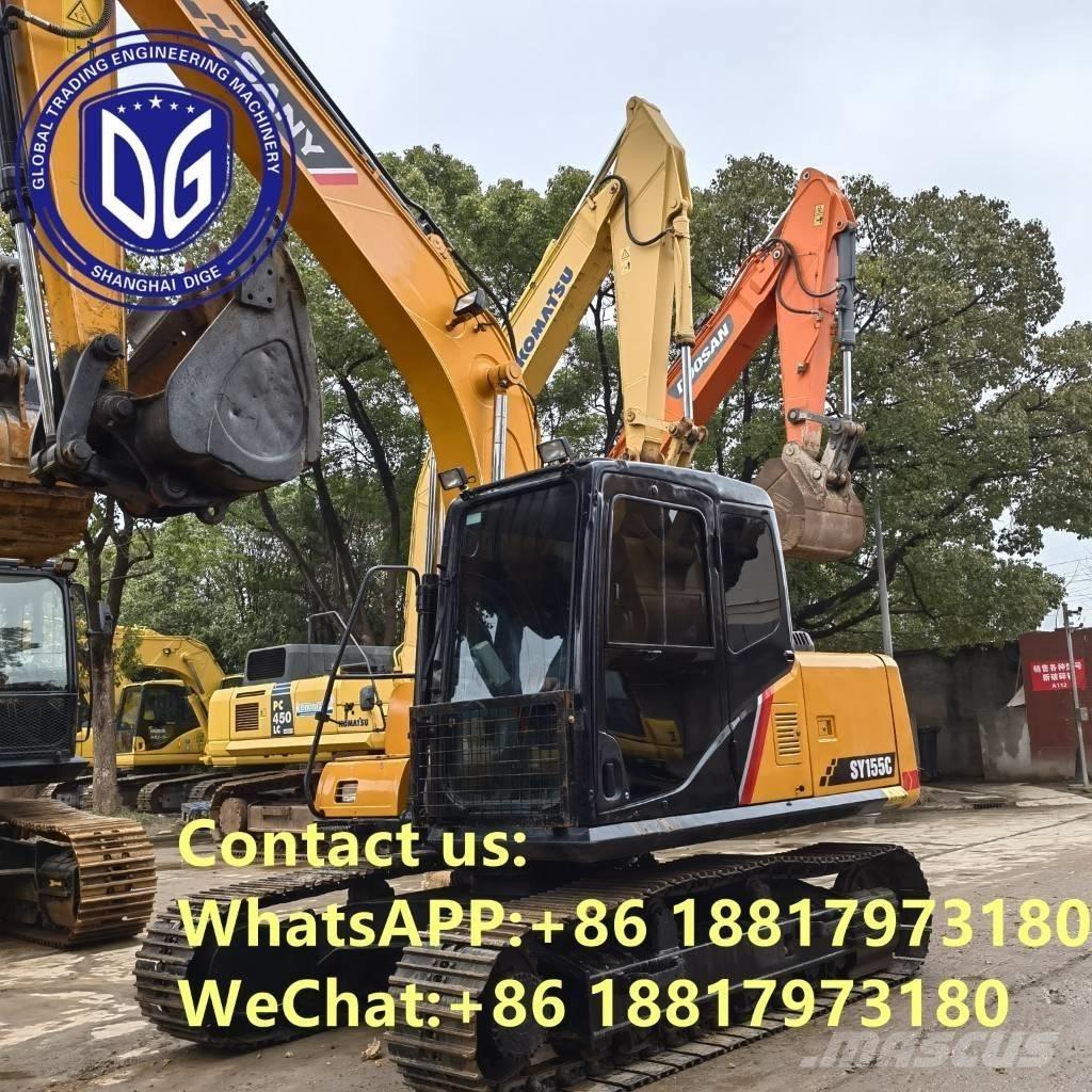 Sany SY155C Верижен екскаватор