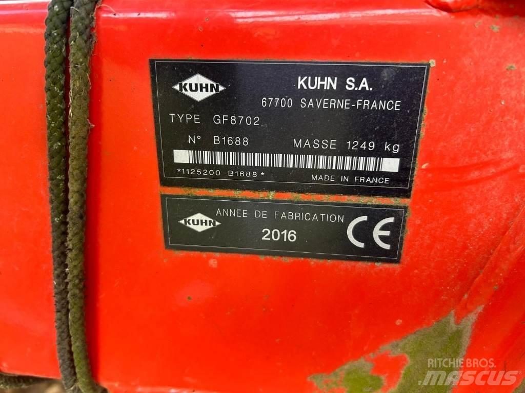 Kuhn GF8702 Гребла и сенообръщачки