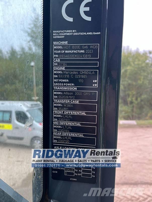 Bell B 20 Дъмпери/моторни превозни средства