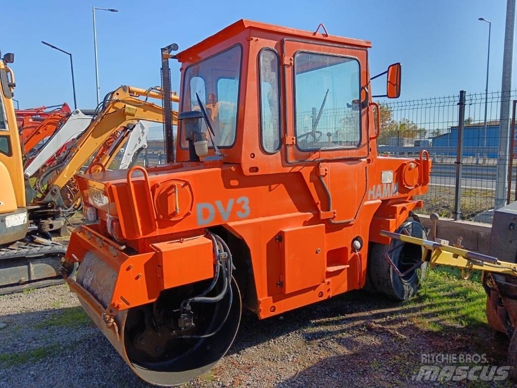 Hamm DV 3 K Двойни барабанни ролки
