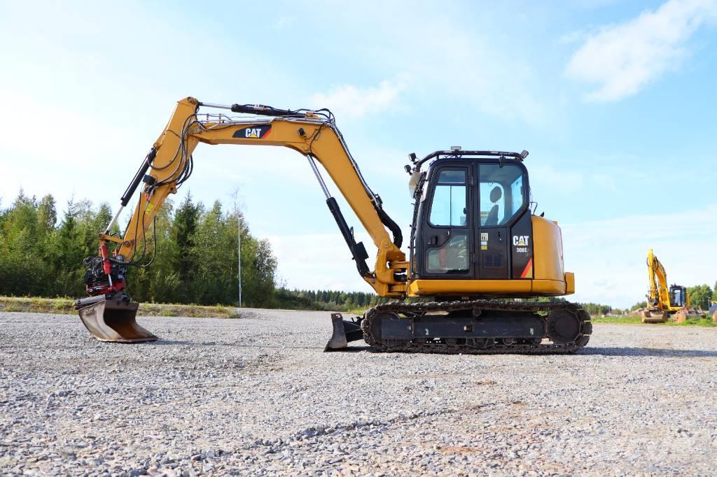 CAT 308E2 CR Верижен екскаватор