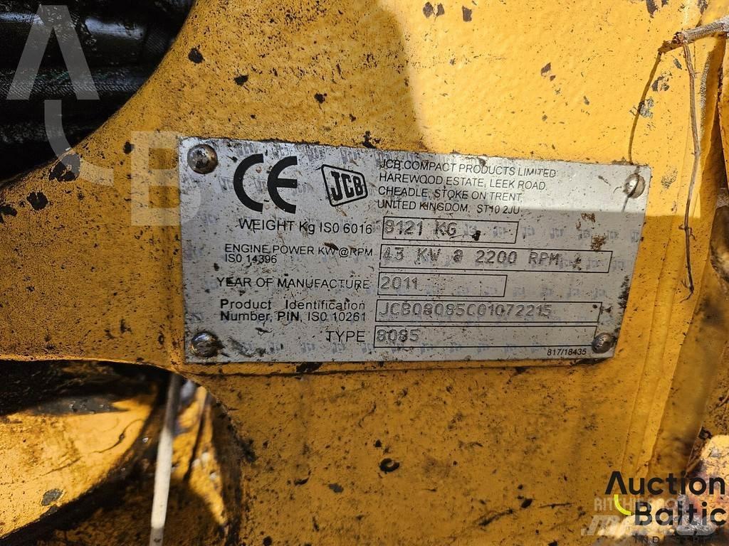 JCB 8085 Средни екскаватори 7т - 12т