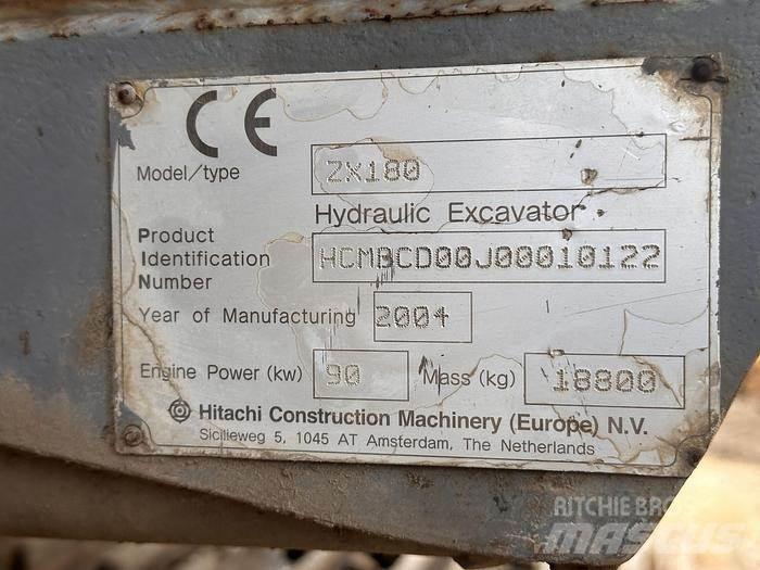 Hitachi ZX180 Специални екскаватори