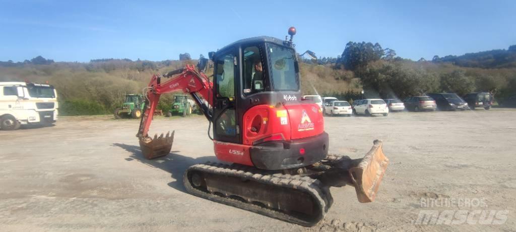 Kubota U 55-4 Мини екскаватори < 7 т